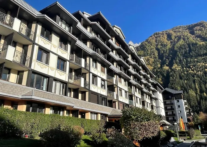 公寓 Le Chamois Blanc-10 By Interhome 霞慕尼